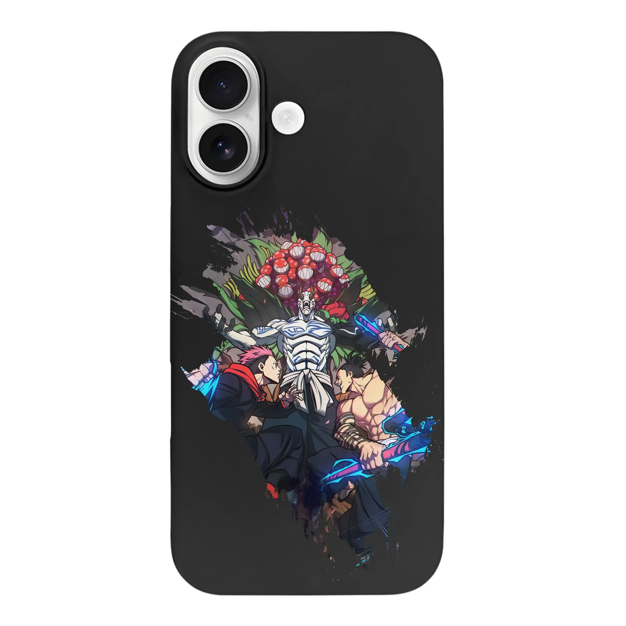 呪術廻戦 グッズ,花御 - iPhone 17 シリーズ シリコンケース 薄型 耐衝撃 指紋防止 ソフトタッチカバー 精密フィット 傷防止 保護ケース iPhone 17/17 Air/17 Pro/17 Pro Max 対応